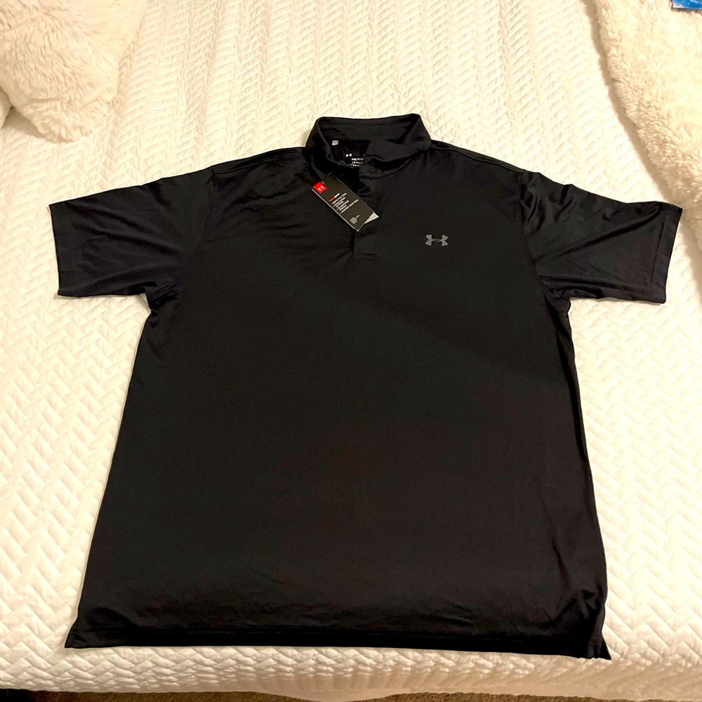 UA Mens Polo Update: tags are not on, and was worn a couple times.